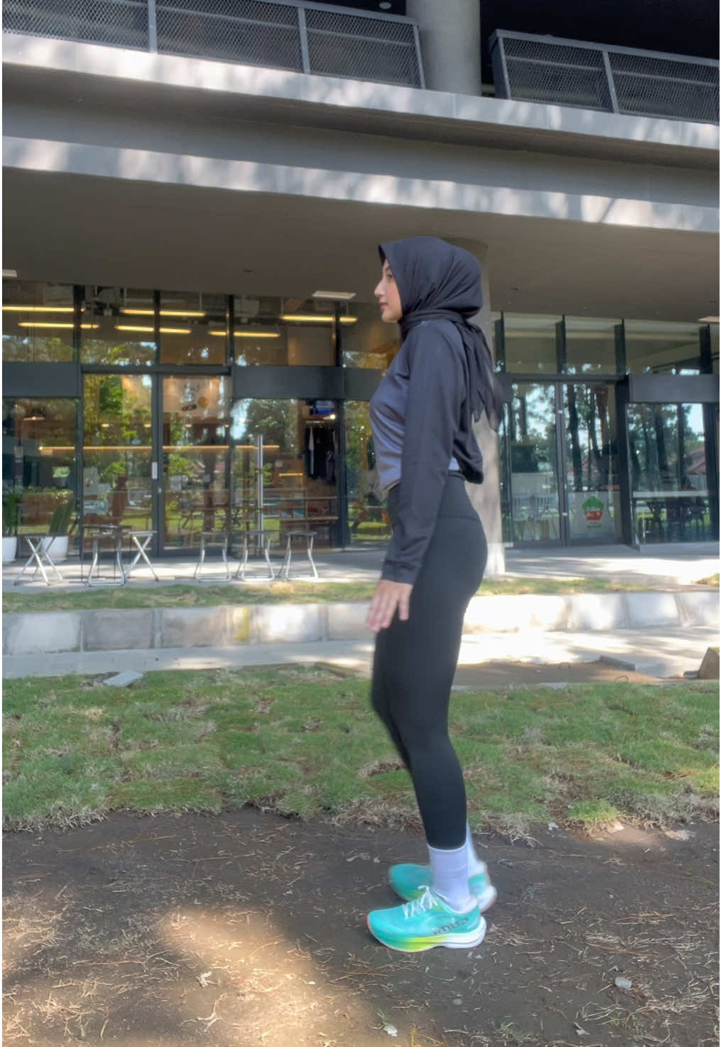 Absen lari pagi🏃🏻‍♀️☝🏻