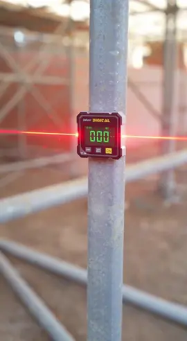 Mini four-sided magnetic level that fits in your pocket #laserlevel #tools #magnetictool #precisiontools #woodworking 