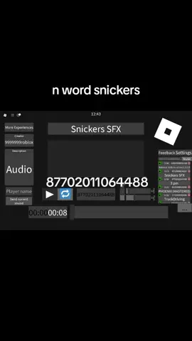 n word snickers roblox id 87702011064488