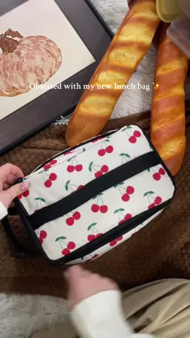 🍒#coolerbag #lunch #lunchbag #snackbag #packwithme #lunchbox #whatsinmybag #officegirl #cerbonny #tiktokmademebuyit 