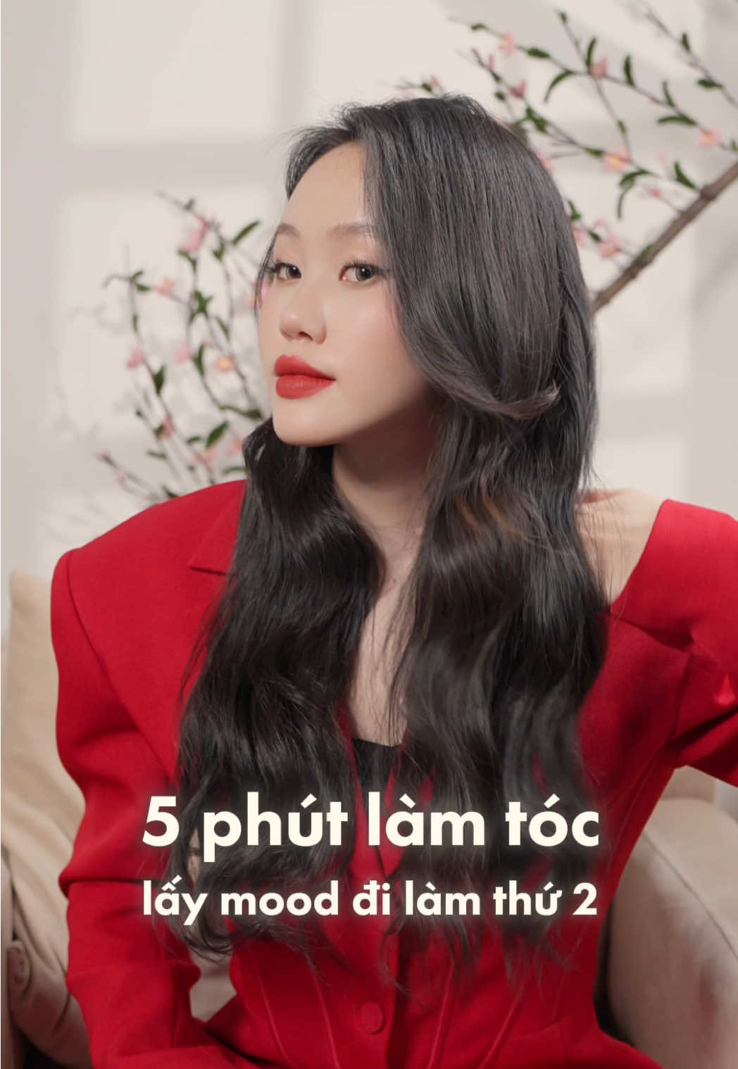 5 phút làm tóc lấy mood đi làm thứ 2 #TRESemmé #KeratinSmooth #viral #fyp #hairtok 