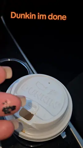 Dunkin im done like wtf is this black stuff in my coffee #dunkindonuts  #coffeetiktok #coffeeshop #fyp 