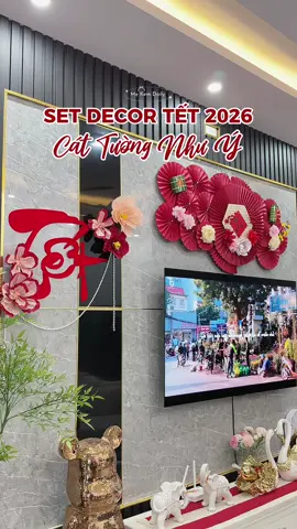 Decor đón Tết thôi nào bà coan ơi 🧧🪭🎉🎊🎇 #mekemdaily #tết2026 #tết #decortet #xuhuong 