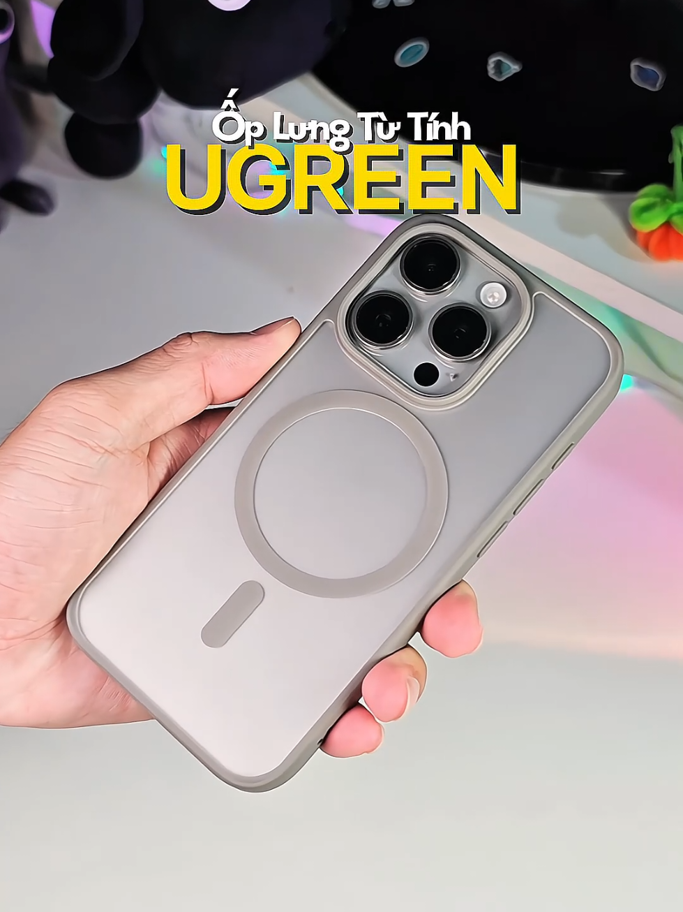 Ốp lưng điện thoại Ugreen #xuhuong #reviewsanpham #huynhhoachuong 