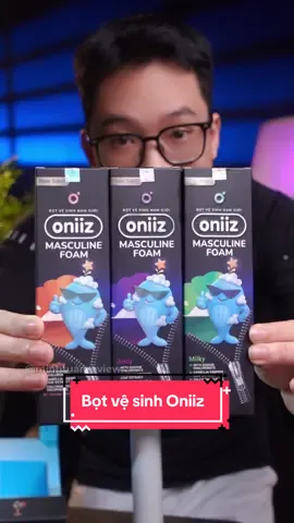 Bọt vệ sinh nam Oniiz làm sạch khử mùi cho ae #minhtuanreview 