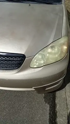 new headlights on the corolla #carsoftiktok  #toyotacorolla #cars #headlights #puertorico 