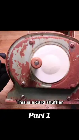 Part 1: AWESOME Card Shuffler Restoration - Is It Magic?. #restoration #handmake #machenic #amazing #foyou 