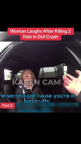 Woman Laughs After Killing 2 Kids In DUI Crash #cops #police #copsusa🚔🇺🇸 #policeofficers #foryou  