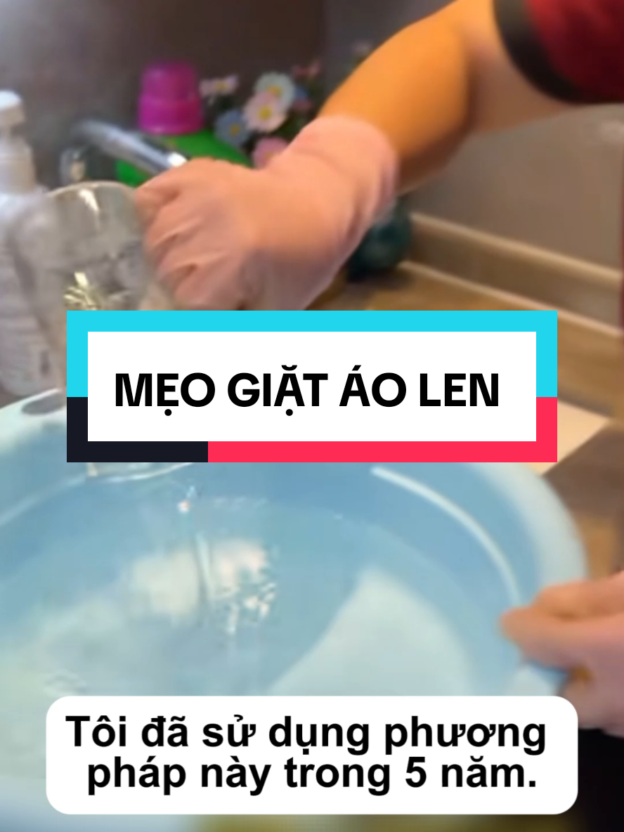 Mẹo giặt áo len không co, không nhăn, không hỏng. Thử áp dụng và cho tôi biết kết quả nha!!! #meohay #meovat #meovatcuocsong 