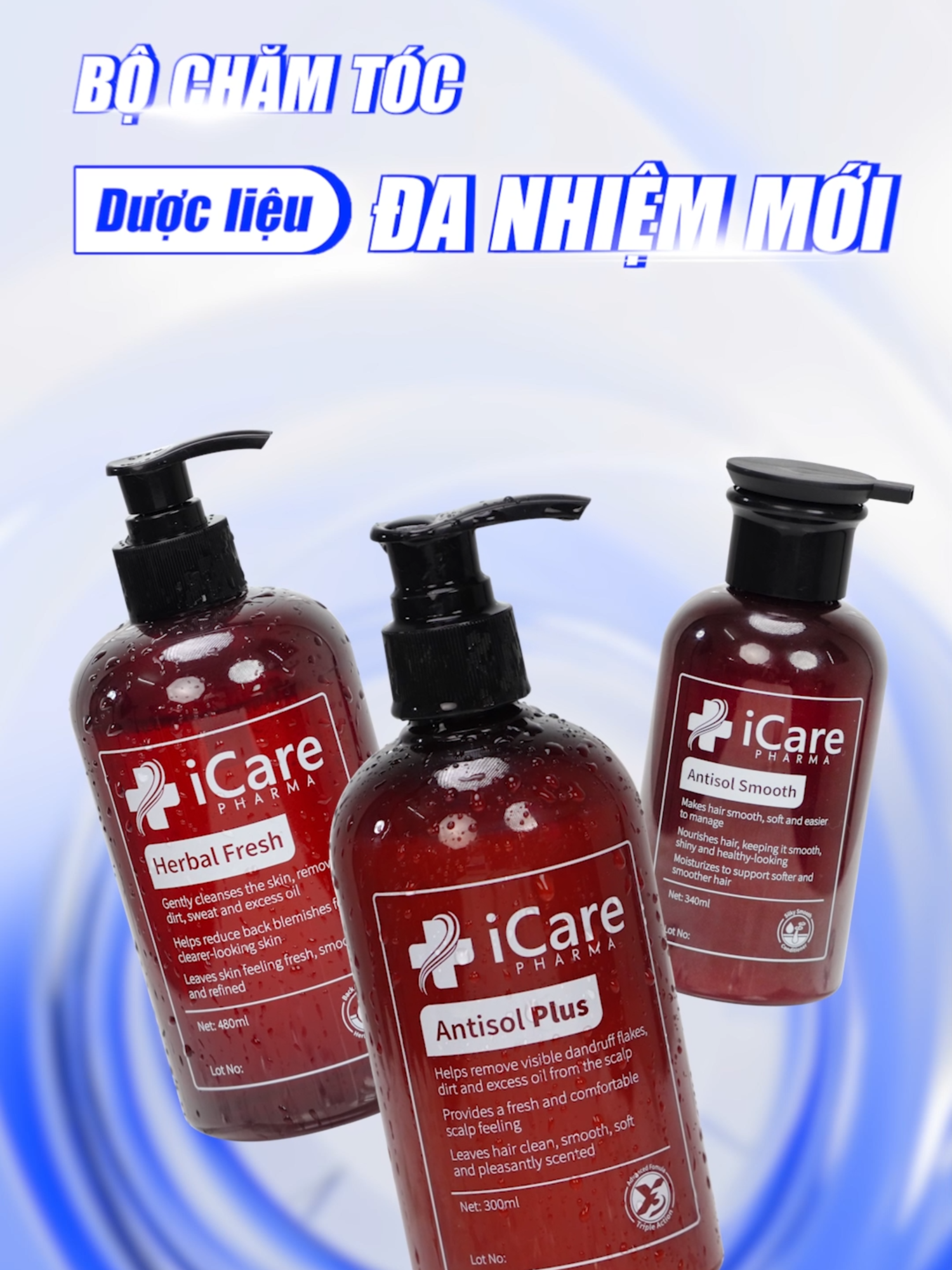Bộ chăm sóc đa nhiệm từ nhà iCare Pharma 