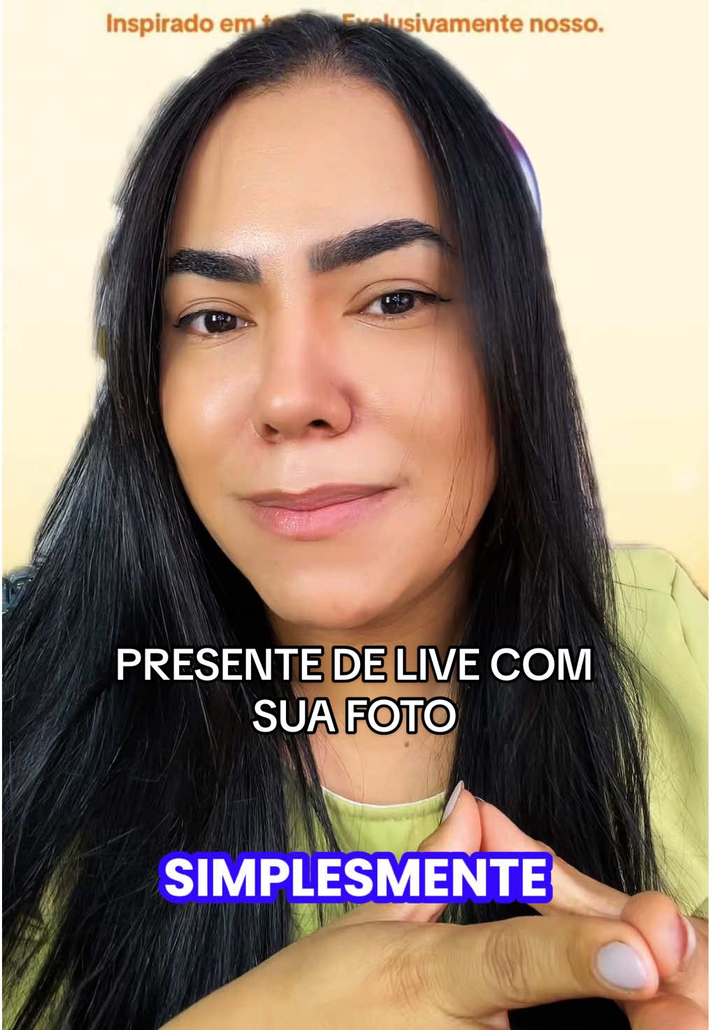 Como adicionar presente de LIVE com sua foto #presentedelive #atualização 
