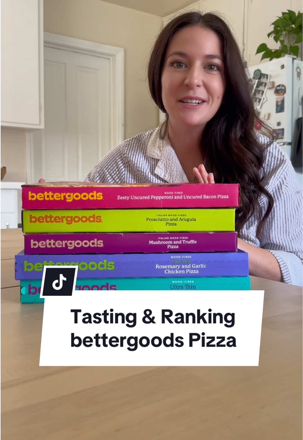 🍕 Tasting and ranking better goods pizzas! We had some absolute stunners and now I want to try the rest of them! #bettergoods #walmart #pizzas #pizza #frozenpizza 