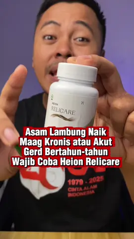 Asam lambung naik maag kronis atau akut gerd kambuh boleh dibantu dengan heion relicare ini ya #heion #heionrelicare #asamlambung #maag #gerd 
