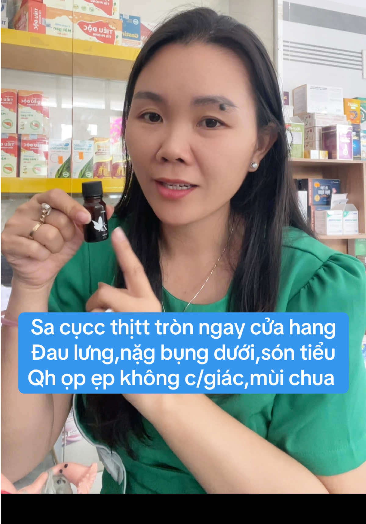 Sa cụcc thịtt tròn ngay cửa hang  Đau lưng,nặg bụng dưới,són tiểu  Qh ọp ẹp không c/giác,mùi chua #duocsihoaimo #viemlotuyencotucung #khihuhuyettrang #sacotucung #sacotucung  @Nhà Thuốc Hoài Mơ  @Nhà Thuốc Hoài Mơ  @Nhà Thuốc Hoài Mơ 