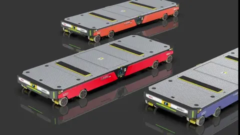AGV intelligent handling robot，The super porter in the industry,Heavy-duty AGV car，The source manufacturer AGV unmanned truck, supports customization, cheap price #AGV #AGV intelligent carrier#Unmanned #Warehousing and logistics factory handling truck#avg Wheelbarrow