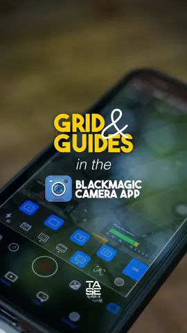 How to use Grid, Rule of Thirds, Leveler, Crosshair & Center Point in the Blackmagic Camera App. These Grid and Guides will help you frame your subject properly and professionally. #tasevisuals2026 #roadto10k #blackmagiccameraapp 