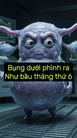 Mới đẻ xong 3 tháng mà ra đường người ta hỏi: Ủa bầu đứa thứ 2 rồi hả, nhục chưa #tramamxoi #tralamamxoi #mobungsausinh #tucunglanh  #samtetbaovui 