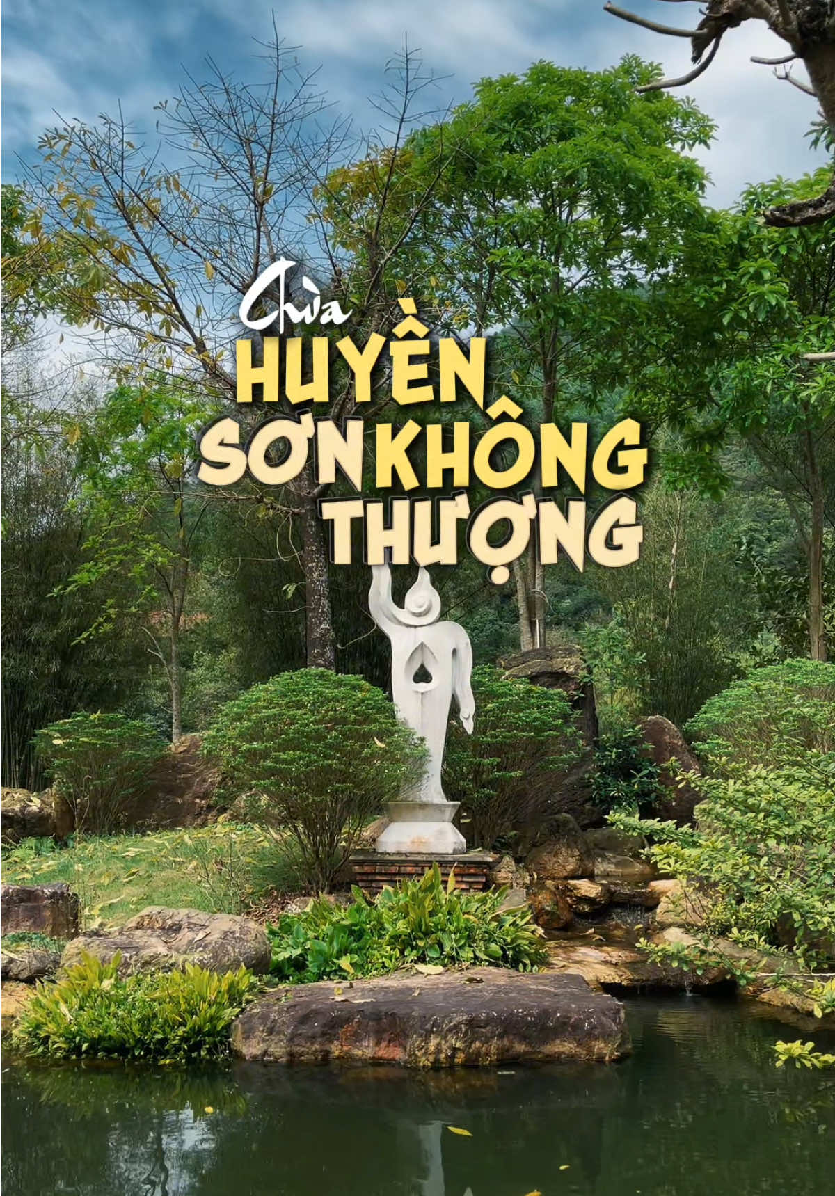 Chùa Huyền Không Sơn Thượng nằm yên giữa vòng tay núi non, tách biệt hoàn toàn với ồn ào phố thị. Chính vì thế mà 2 chữ bình yên không đủ để nói về ngôi chùa đặc biệt này #travel #tiktoktravel #dulichvietnam #hue #tuynhadi 