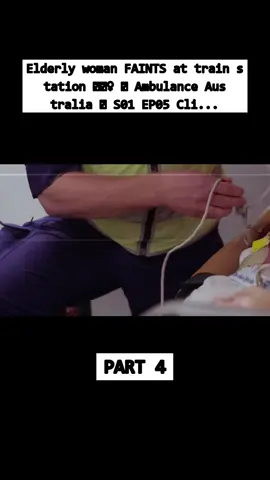 Elderly woman FAINTS at train station 🚑🏃‍♀️ ｜ Ambulance Australia 
