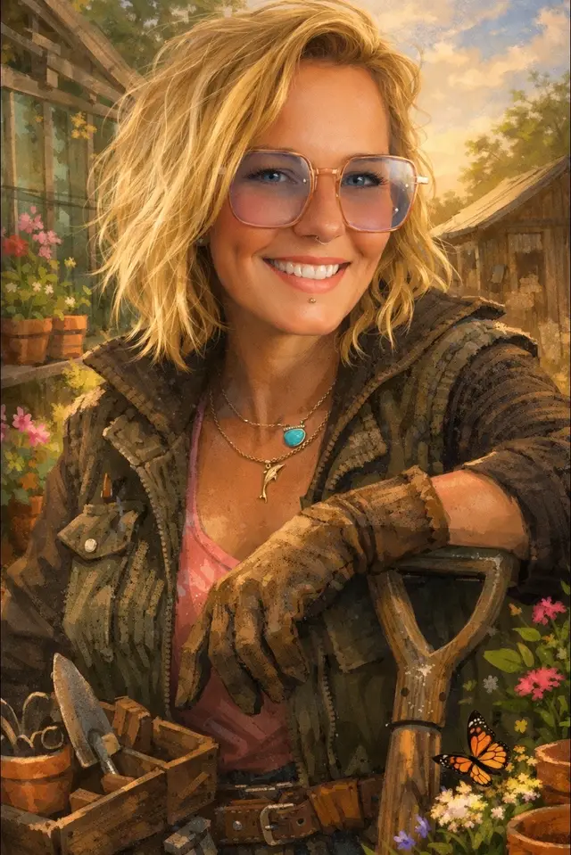 I asked ChatGPT to make a character photo of myself of what they know about me 😭 and this is what came up. 