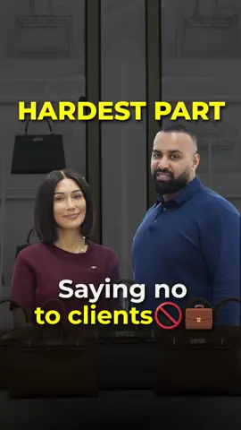Hardest part of the job?👀 🏆 Telling clients the truth after authentication. Being genuine is why everyone trusts us for a reason. 👜✨ #FYP #LoveLuxury #Hermèsbags #Luxurybags