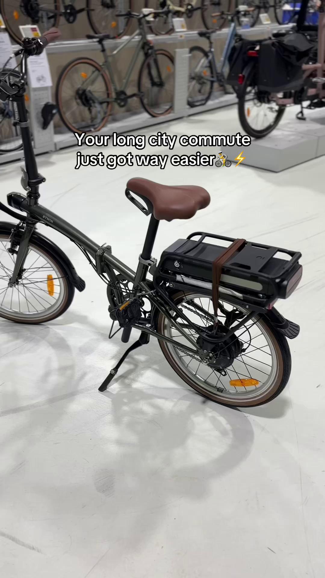 Commuting made easy — and safe ⚡🚲 Our electric bikes are designed for effortless riding, built-in safety, and compact storage, so getting from A to B has never felt smoother. #BikeToWork #CycleCommute #RunCommute #Commute
