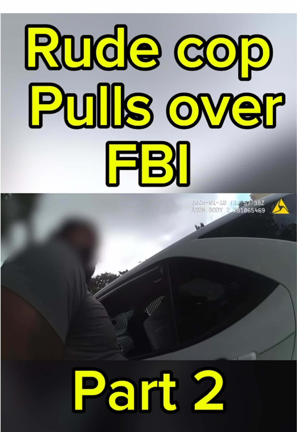 Cops pulls over undercover FBI #fyp #bodycam #policecam #trending #caught