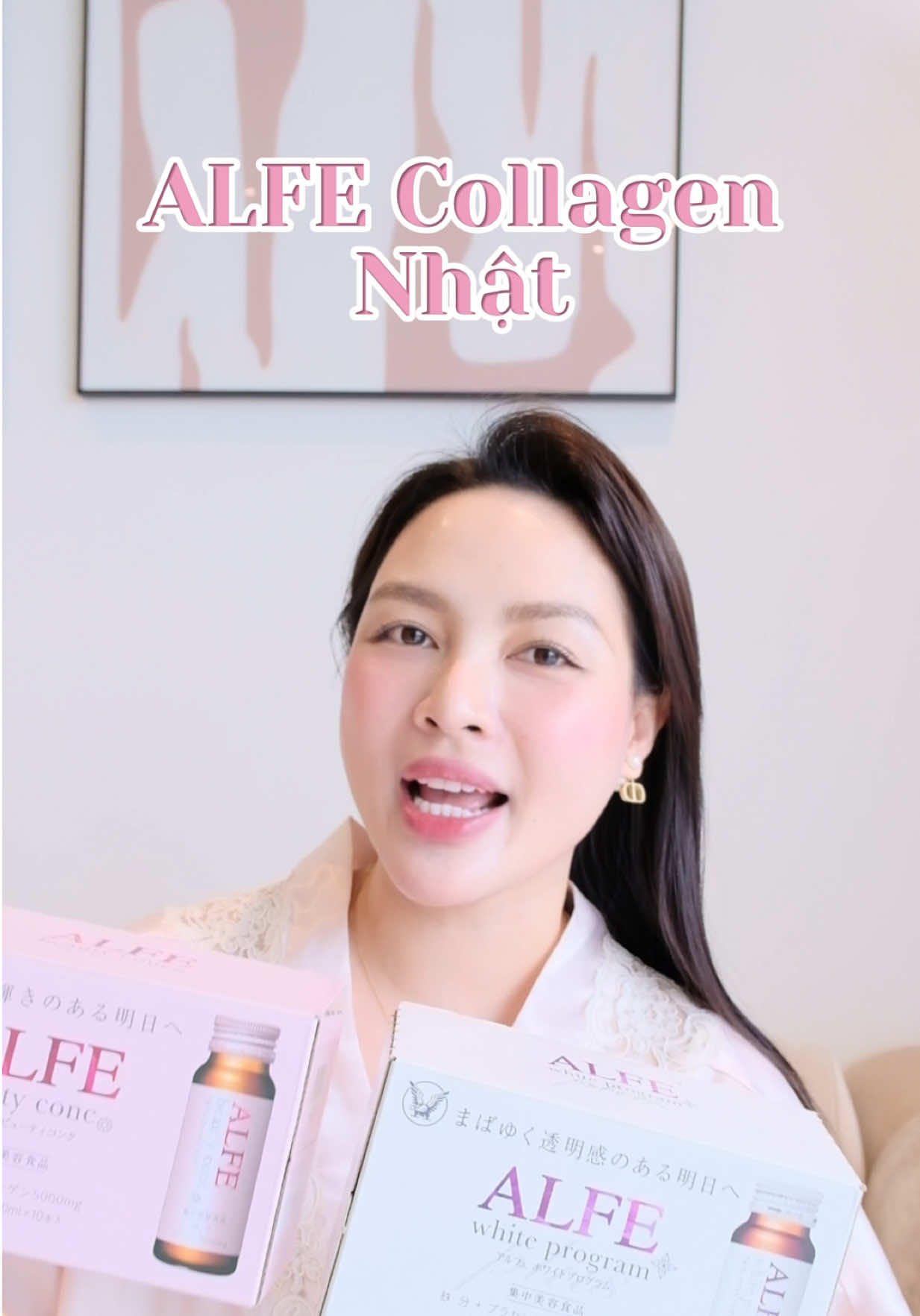 Collagen ALFE của Nhật có bổ sung Sắt cực kì hợp ce nào da sập xệ, lão hoá, nếp nhăn, thiếu hụt🩸nha. Dễ uống lắm mà của Nhật nổi tiếng nữa nè  #ALFE #CollagenALFE #DHGPharma #Collagen #CoSatDaKhoiSac 