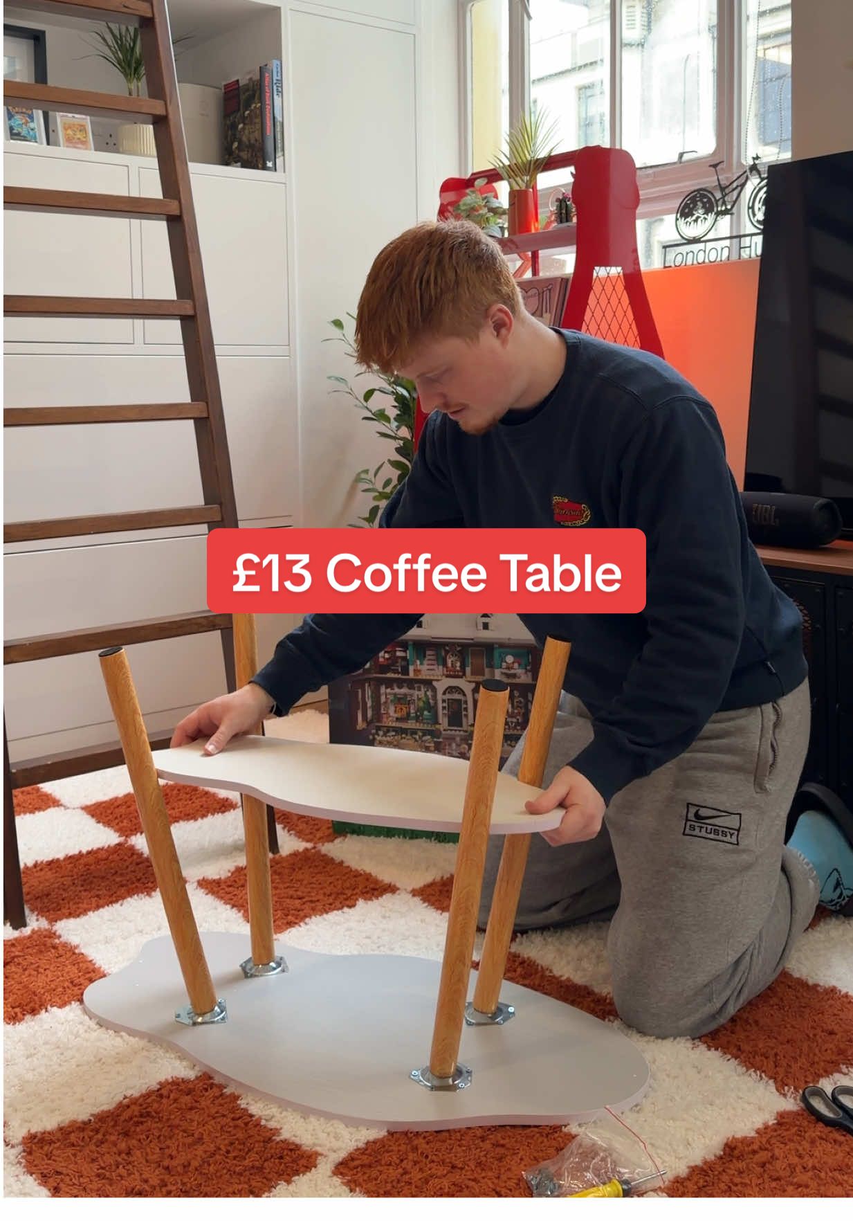 £13 Coffee Table from Temu #coffeetable #decor #london #value #help 