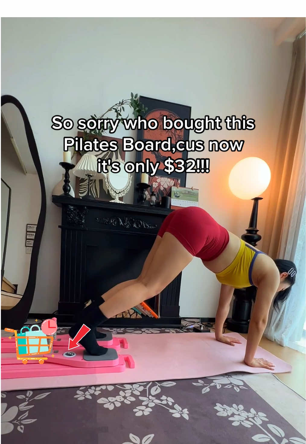 Click the orange shopping cart to place your order. Only 200 pcs left—they’ll sell out soon!🔥🔥#pilatesworkout #functionalfitnessworkout #begginer #InnerThighChallenge #Fitness 
