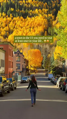 Can’t believe more people are not talking about this… Follow for more hidden gems and bucket list adventures across the U.S. 📍 Telluride, Colorado Nestled in the San Juan Mountains, Telluride is famous for its dramatic peaks, charming historic downtown, and fall aspen glow. The town combines small-town charm with world-class outdoor adventure, making it perfect for both exploration and relaxation. ✨ Why visit: • Gondola Ride: Free public gondola between Telluride and Mountain Village with sweeping views of golden aspens. • Historic Downtown: Quaint streets lined with shops, cafés, and colorful 1800s architecture. • Outdoor Adventures: Hiking, mountain biking, and fall leaf-peeping in the surrounding San Juan Mountains. • Fall Wildlife: Elk often roam the valleys in September–October during rut season. Would you ride the gondola for the views or explore the charming streets of downtown first?