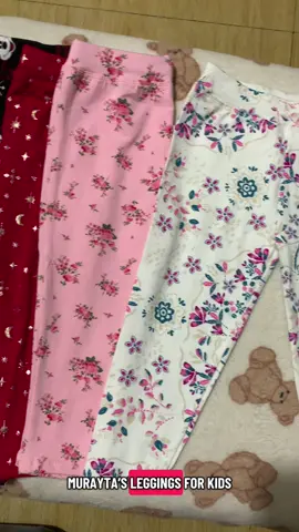 Murayta’s New Stretchable leggings for kids 6 months to 6 years old #fyp #kidssleepwear #tiktokviral 