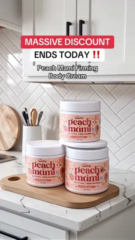Peach mami firming body cream #tiktokshopcreatorpicks 