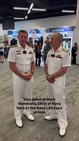 Last week @c_aust and @cdf_australia caught up at the Indo Pacific Maritime Exposition's Navy Life Expo to offer a few pieces of advice - and share some fond memories - to the next generation of #YourADF #IndoPac25 #NavyLifeExpo #SeaPower25 #creatorsearchinsights 