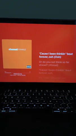 Thinkin Bout You - Frank Ocean (1 Min Extended)  #lyricflow #music #frankocean #thinkinboutyou #chanelorange 
