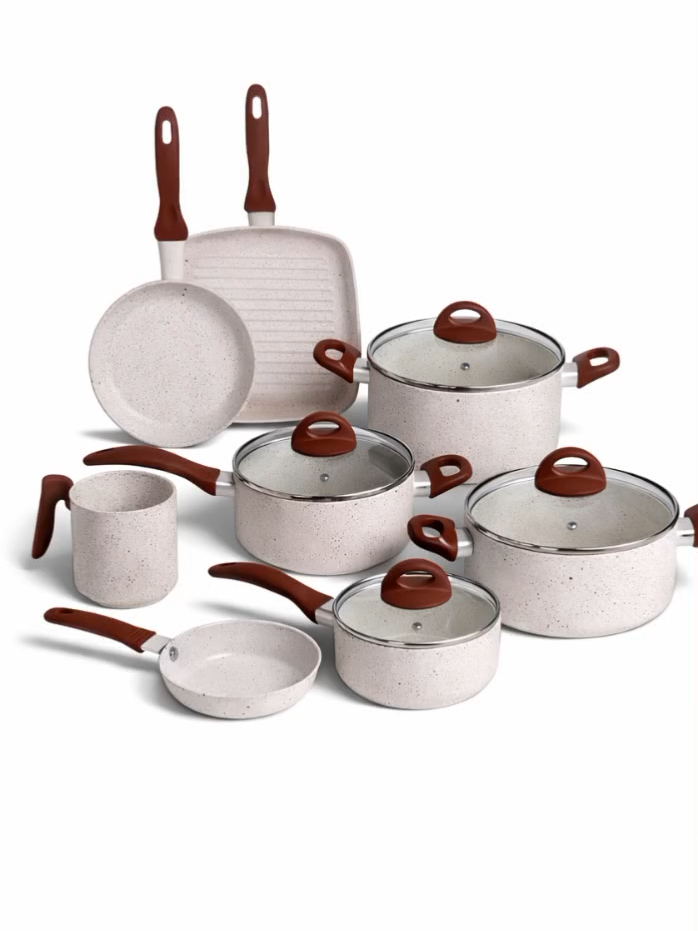 🍳 Jogo de Panelas Vanilla Ceramic Life Brinox Smart #jogodepanelas #panelasceramicas #brinox #cozinhamoderna #cozinhapratica #tiktokbrasil
