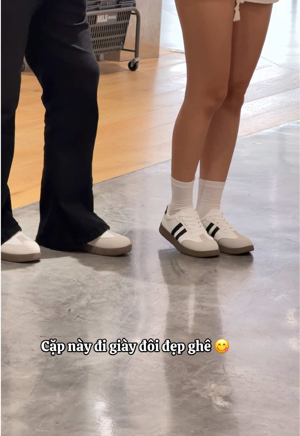 Dễ đi, dễ phối đồ. Nam nữ đều mang được luôn nh 🔥 #lamcaoniceshoes #sneaker #giaythethao #samtetbaovui #giaydihoc 