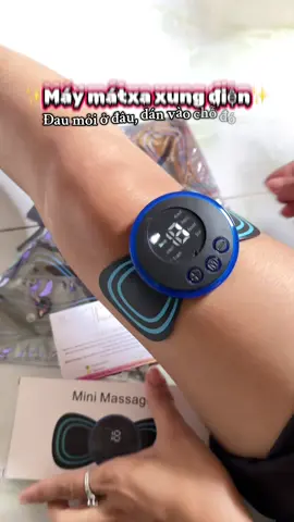 Máy matxa nhỏ gọn mà hiệu quả lắm ạ🥰🥰#maymatxa #maymatxacovaigay #maymatxacamtay #matxa #xuhuong 