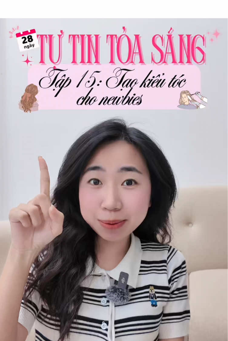 Tập 15: Dễ dàng tạo nhiều kiểu tóc khác nhau, tha hồ thay đổi phong cách đón Tết nhen ##28ngaytoasang##hairstyle