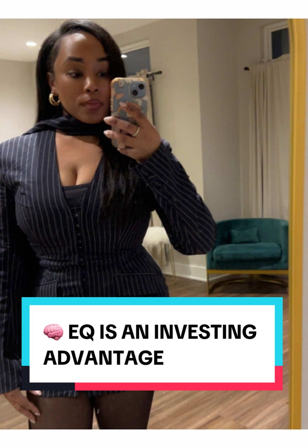 Happy Black History Month 🖤❤️💚 EQ isn’t just emotional intelligence, it’s an investing advantage. Women investors are proving it. And Black women? We’ve been reading rooms, adapting, and executing our whole lives. It’s not softness. It’s strategy. ♟️ rae_symone_ is my ONLY PAGE. (Trademark in video) #BlackHistoryMonth #WomenInvestors #EQOverIQ #EmotionalIntelligence #BlackWomenInvest