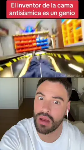 Les presento a la cama antisísmica 😱🤭🤷‍♂️