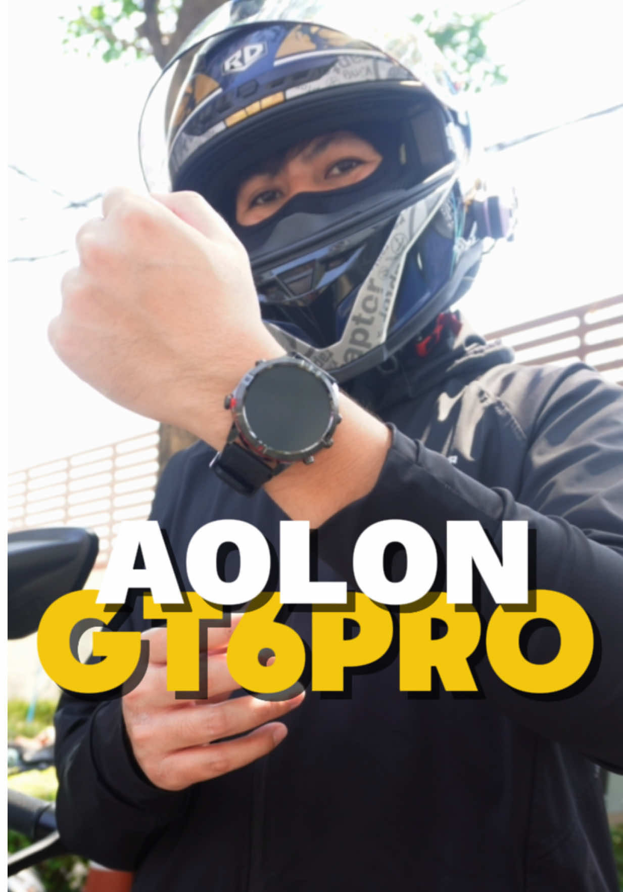 AOLON GT6Pro Smart watch สายลุย สำหรับไบค์เกอร์แบบเรา ###สมาร์ทวอช##aolongt6pro##AOLON##smartwatch 