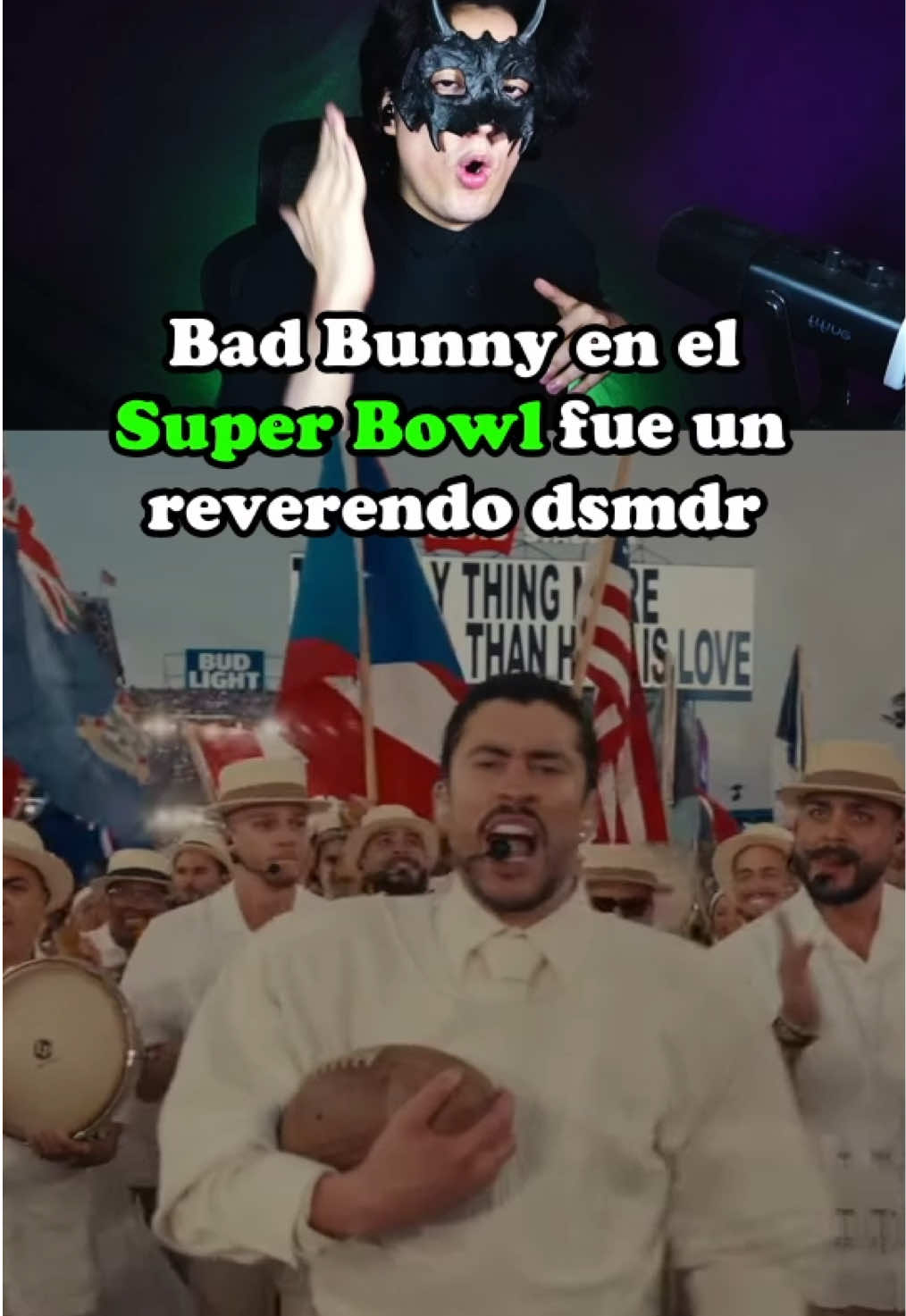 Te gusto Bad Bunny en SuperBowl? #mexico🇲🇽 #badbunny #SuperBowl #latinos #humor 