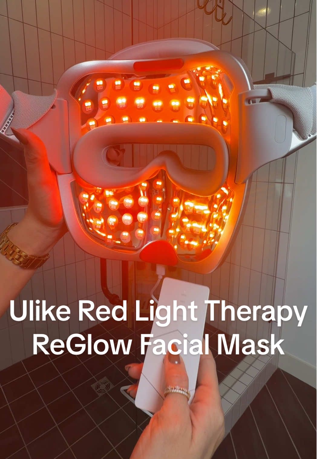 if you're investing money anyway, make sure it's worth it.. not just buying plastic that glows. The @Ulike Official Reglow red light therapy mask is FDA-cleared, making it a medical-grade device, and absolutely worth the price. #redlighttherapymask #ledfacemask #athomeskincare 