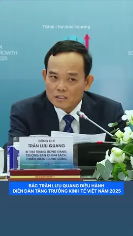 Bác Trần Lưu Quang điều hành diễn đàn kinh tế tăng trưởng Việt Nam 2025 - phần 4