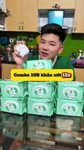 Dùng khăn ướt vừa nhanh, sạch, tiện lại còn zẻ bảo sao nó bán chạy!