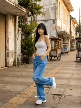 rekomendasi outfit celana jeans keren  #outfitideas #fashion #OOTD 