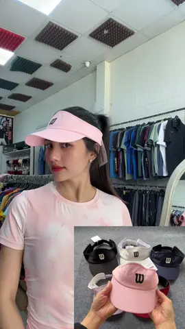 Mũ thể thao hở đầu chơi pickleball, tennis #thaoluansport #phukienmu #muthethaohodaunu 