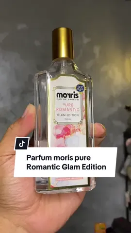 Parfum moris pure romantic glam editon wanginya manis dan feminim #parfum #parfummoris #morris #parfumcewe 