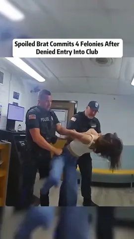 Spoiled Brat Commits 4 Felonies After Denied Entry Into Club#crime #court #foryou #courtroom #prisoner 